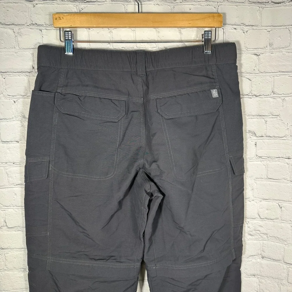 The North Face Mens Paramount Convertible Hiking Pants Gray Medium M Regular